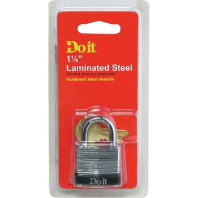 1-1/8" LAMINATED PADLOCK