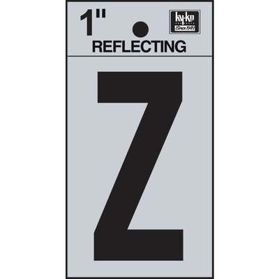 1" Reflect Letter Z