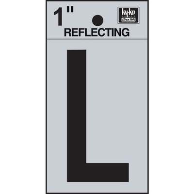 1" Reflect Letter L