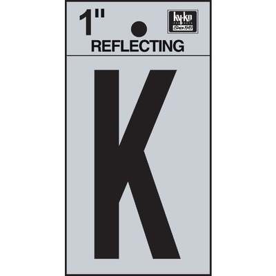 1" Reflect Letter K