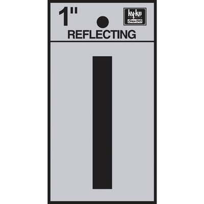 1" Reflect Letter I