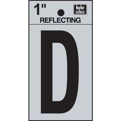 1" Reflect Letter D