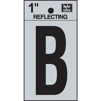 1" Reflect Letter B