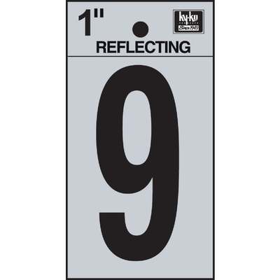 1" Reflect Number 9