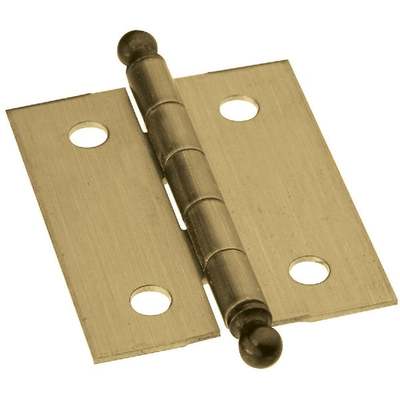 HINGE 1-1/2"X1-1/4"A/BRASS