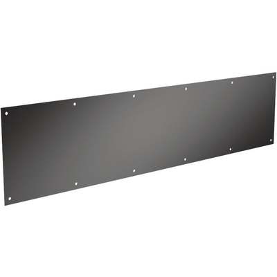 8" X 34" BLK KICKPLATE