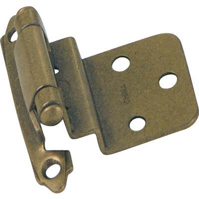 HINGE 3/8" INSET ANTIQUE D/C