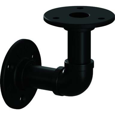 4" BLK ELBW PIPE BRACKET