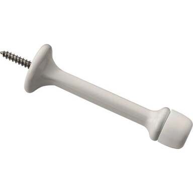 V236 WHT RND DOOR STOP