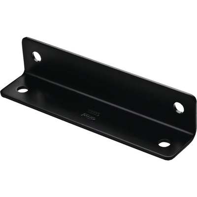 1.6"X7" HD WIDE CORNER BRACE BLK