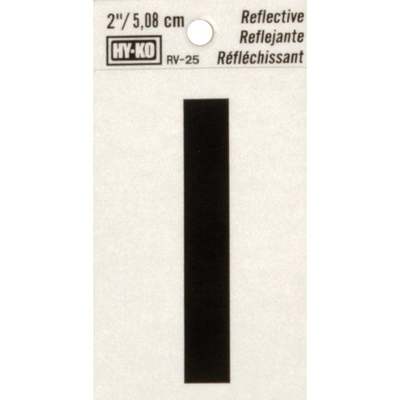 Hy-Ko Vinyl 2 In. Reflective Adhesive Letter, I