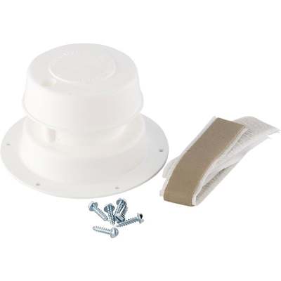 WHITE PLUMBING VENT KIT