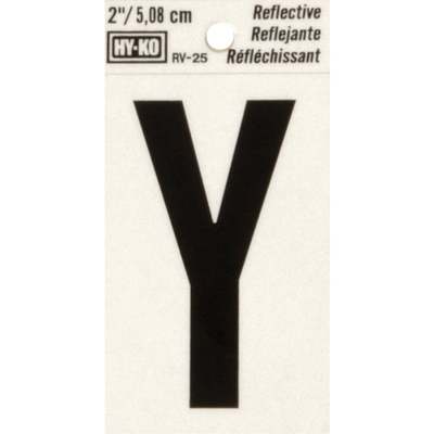 2" Reflect Letter Y