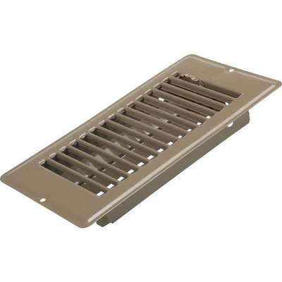 4x8 Brn Floor Register