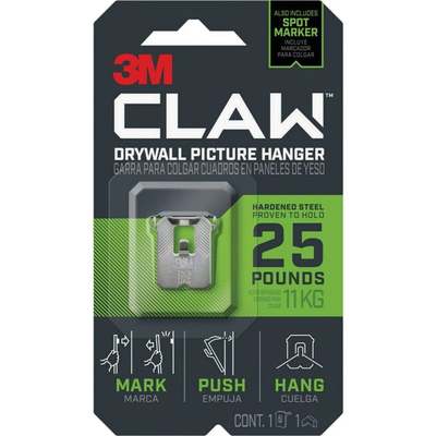 3m Claw 25lb Picture Hanger