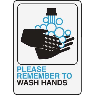 PLEASE WASH HANDS SIGN