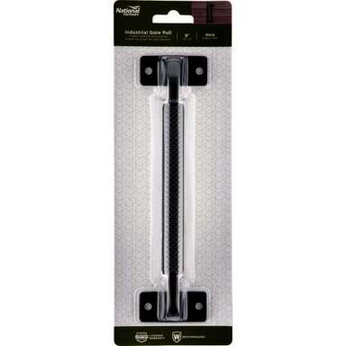 9" BLK INDSTRL GATE PULL