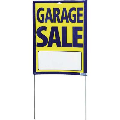 GARAGE SALE STREET SIGN