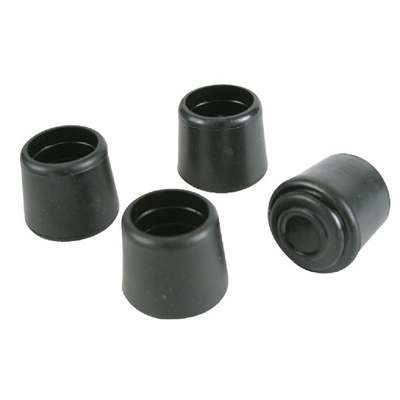 TIP RUBBER 1" BLK MAGIC 4PK