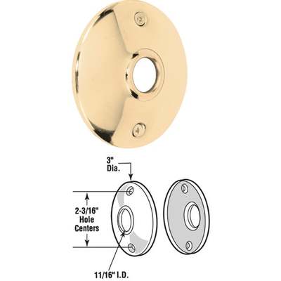 BRS ROSSETTE DOOR KNOB