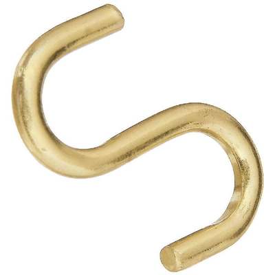 HOOK S 1" BRASS OPEN