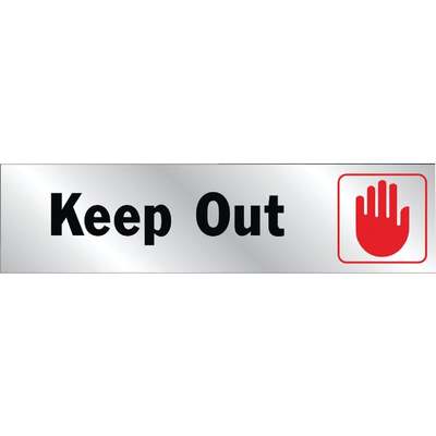 *KEEP OUT