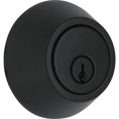 Black Double Deadbolt