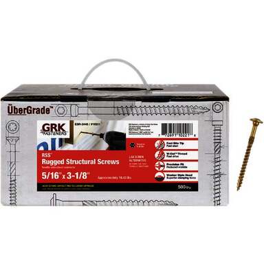 500CT 5/16X3-1/8 ST SCRW