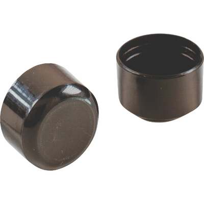 1" BLACK PLASTIC LEG TIP