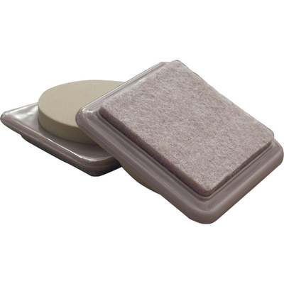 3X3"SQ FELT MOVERS PAD