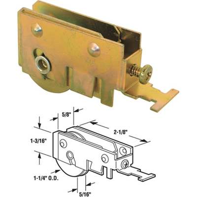 SLD DR ASSEMBLY ROLLER