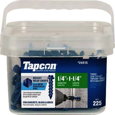 225CT 1/4X1.25" HH SCREW