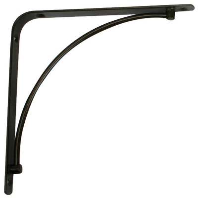 6" BLK MANCHESTR BRACKET