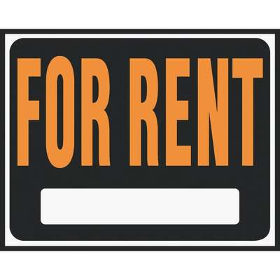 15x19 For Rent Sign