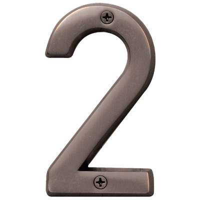 4" Oil Rubbed Bronze Number 2