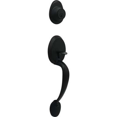 Matte Black Handleset