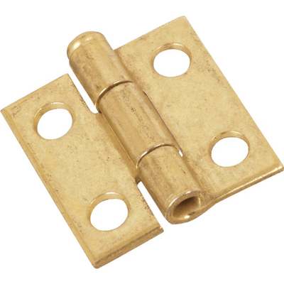 HINGE NARROW 1"LT BRASS