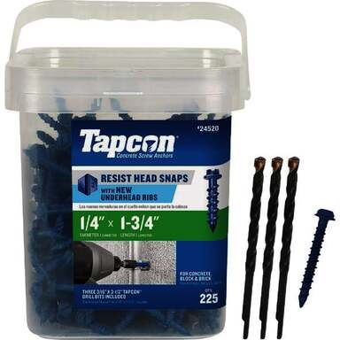 225CT 1/4X1.75" HH SCREW