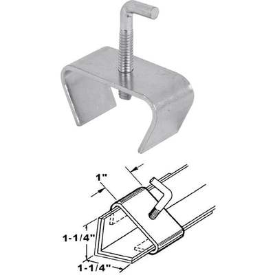 1-1/4" BEDFRM RAIL CLAMP