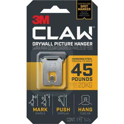 3m Claw 45lb Picture Hanger