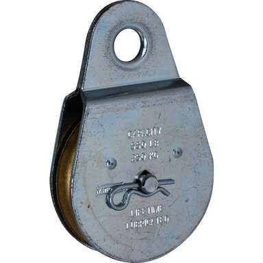 2-1/2" FIXED SNGL PULLEY