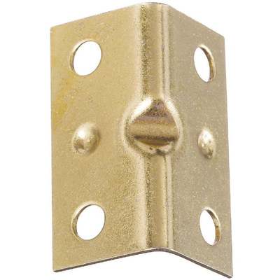 BRACE CORNER 1 1/2"X3/4 BRASS