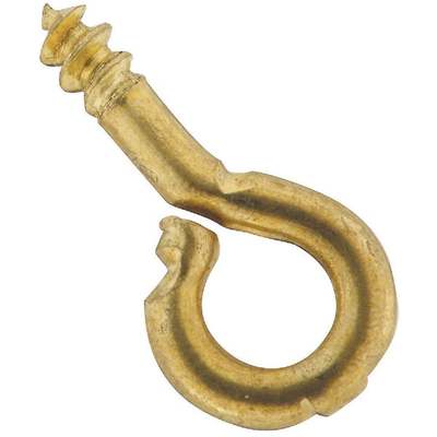 SCREW EYE 5/8 BRASS 7PC D/C