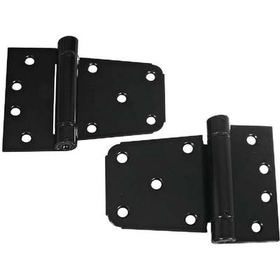 3-1/2"BLK HVY GATE HINGE