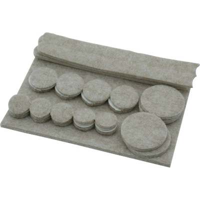 25PC ASST FELT PADS