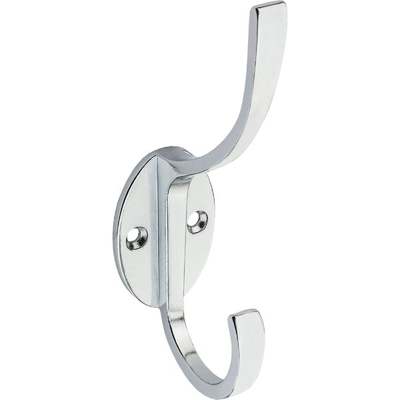 5-1/2" CHR COAT/HAT HOOK