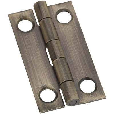 HINGE NARROW 1"X3/4"A/BRASS D/C