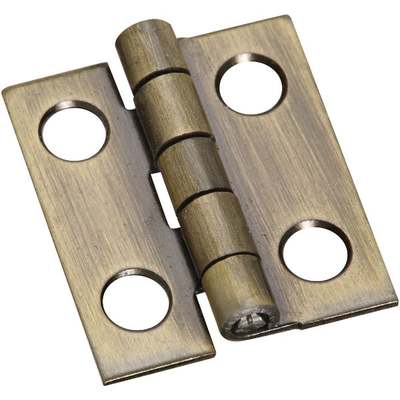 HINGE NARROW 3/4"X5/8"A/BRASS