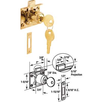 MORTISE DOOR CAM LOCK