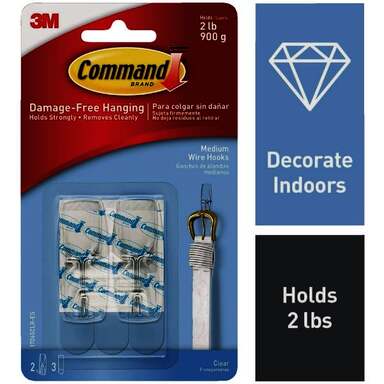 Cmd Med Wire Hook Clr